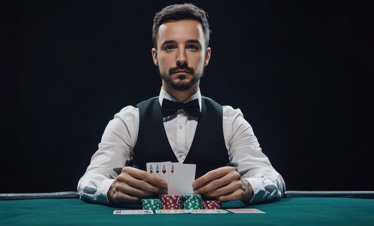 Antarmuka permainan Blueprint Gaming di aplikasi dipo4